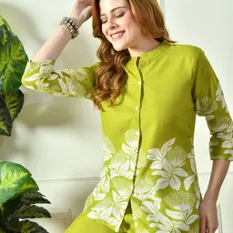 velvet vibe Shirt Palazzos Co-ords Set image 4