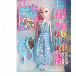 rosefair Princess Pretend Play Girl's Toys with Foldable Hands, Clothes, Accessories-picture-27