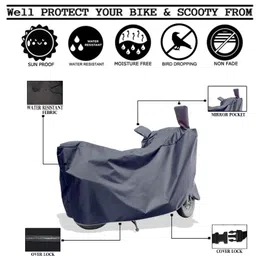 tringal Two Wheeler Cover for Honda image 2