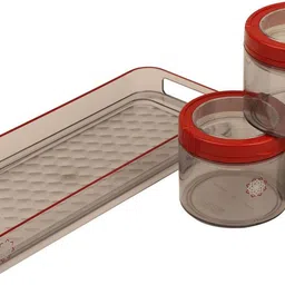 jaypee plus Translite Red Tray, Container Serving Set image 3