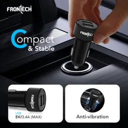 frontech 17 W Turbo Car Charger image 4