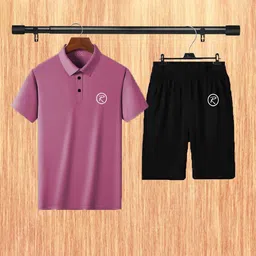 cnw Solid Men Track Suit image 3