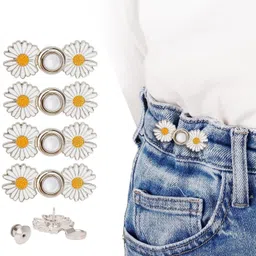 stayway Pant Waist Button Loose Jeans Adjustable Detachable Jeans Button Pins Reusable Metal Buttons-picture-10