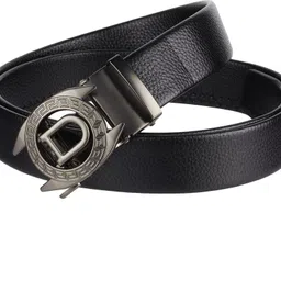 Men Formal, Party, Evening, Casual Black Artificial Leather, Texas Leatherite Belt-image-70