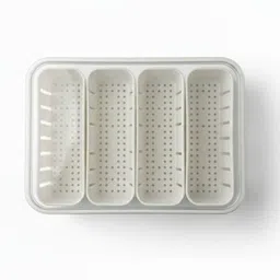 the impala SmartKeep 4-Section Fridge Storage Box Plastic Fruit & Vegetable Basket image 2