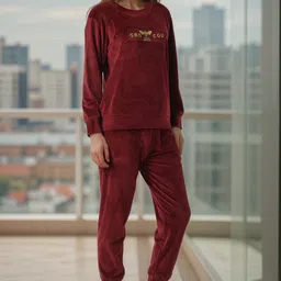 belfry Solid Women Track Suit image 3