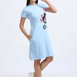 the spooky bee Women Nightdress image 4