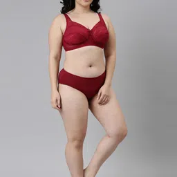 enamor Women Full Coverage Non Padded Bra image 5