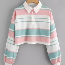 clarssita Casual Regular Sleeves Printed Women Multicolor Top-picture-24