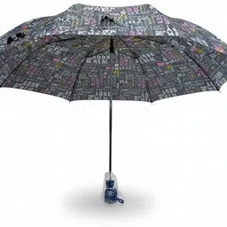 unicornstore Fashionable New York Text Design Strong, Lightweight, and Waterproof Umbrella image 1