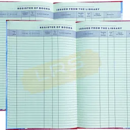 lrs Library Book Issue Register - 38 Pages - 35 Entries Per page - Pack of 2 Registers 1-Part Library Register-picture-27