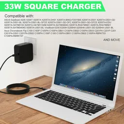 WEFLY 33W 19v1.75a Mini USB Adapter for Asus L202SA FD0046T X205TA FD005BS 33 W Adapter image 3