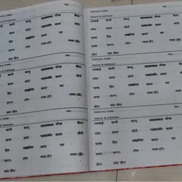 shankarsales Tailor measurement book A4 Notebook Ruled 200 Pages image 2
