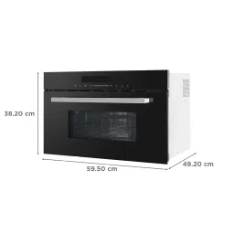 FABER MICROWAVE FBIMWO 34 CGS BK 34L Convection Microwave Oven with 10 Auto Cook Menus (Black) image 2
