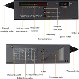atar Diamond Tester Machine | High Accuracy Diamond Tester Tool With 9V Battery 1 Pcs image 2