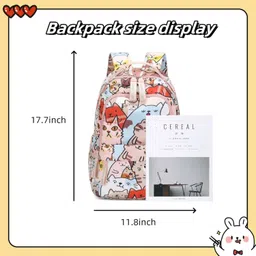 jublyn Small 20 L Backpack Girls Backpack 15.6 Inch School Bag Cute Kids Kindergarten Elementary Backpacks image 3