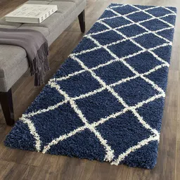 tahnoorcarpet Blue Polyester Carpet-picture-35