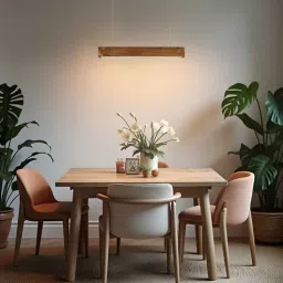 symplify Slimline 24 Brown Wooden LED Hanging Lamp-picture-16