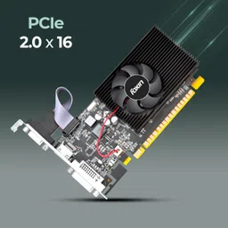 Foxin GT 610 DDR3 2 GB NVIDIA Chipset 64 bit 1600 MHz Graphics Card image 3