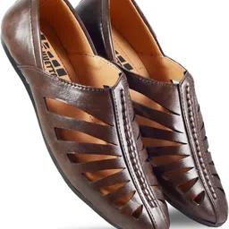 von huette Trendy Lightweight Classic Comfy Pathani Jutis For Men Jutis For Men image 2