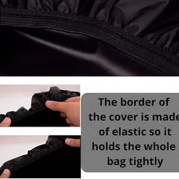 blinkcarts Polyester Rain Bag Cover with Pouch for Waterproof School Bag Cover, Laptop Bag Cover image 5