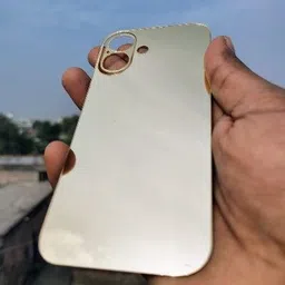 MOKPLZ iPhone 16 5G GOLDEN MIRROR BACK PANNEL Mobile Skin-picture-25