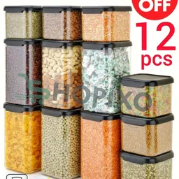 shopixo Plastic Grocery Container - 500 ml, 1100 ml-picture-14