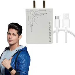 ChargingCable.in 66 W Supercharge 6 A Wall Charger for Mobile with Detachable Cable image 2