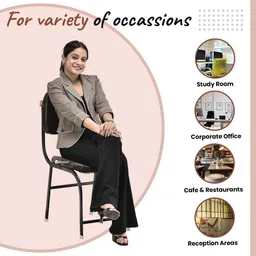 goyalson Executive Leatherette Office Visitor Chair image 4