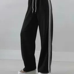 dockstreet Women Solid White Track Pants-picture-32