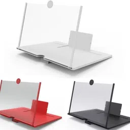 JANGI 9 inch 3 times 3D magnifier fresnel mirror HD Screen Expander Phone image 4