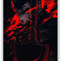 art recall Berserk Wall Poster Anime Poster For Wall Photographic Paper-picture-45