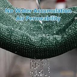 ecomesh Green Shade Net 75% | UV Stabilized HDPE Net for Garden, Balcony & Agriculture Portable Green House image 3