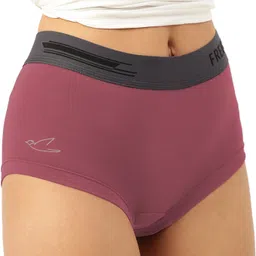 freecultr Pack of 2 Women Hipster Grey, Red Panty image 4