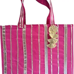 brown leaf Women Pink Cosmetic Bag-picture-15