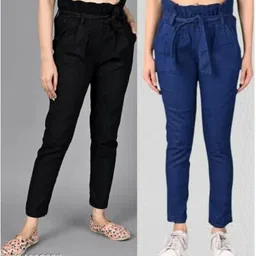 royalhub Women Regular Mid Rise Blue Jeans image 1