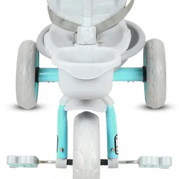 nexova Best Tricycle for kids with Comfortable seat ,Safety Belt,Rubber Wheel for 1 to 5 Years with Front and Back Basket Tricycle image 4