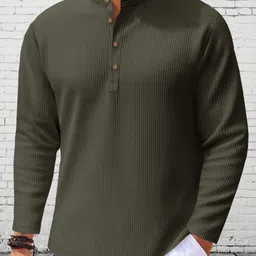 eyebogler Men Striped Cotton Blend Straight Kurta-picture-25
