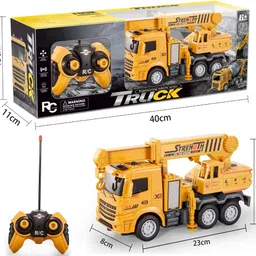 indusbay Rechargeable Remote control RC Crane Truck Toy For Kids image 3