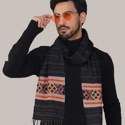 nikline Solid Men Muffler image 2