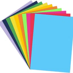 drupe Art & Craft Each (29.7 X 21 cm) Double Sided PAPER A4 75 gsm Coloured Paper-picture-17
