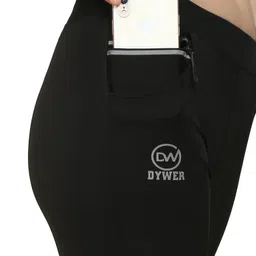 dywer Solid Women Black Tights image 5
