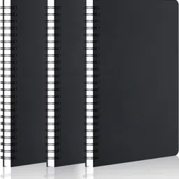 twone A5 Ruled Black Notebook A5 Notebook Ruled 120 Pages-picture-41