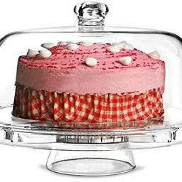 adfresh Acrylic Birthday Cake Table Rotating Icing Revolving 3 in 1 Cake Stand Crystal Cake Server-picture-27