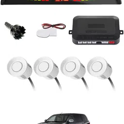 ayw Universal 4 White Reverse Parking Sensor With LED Display For Cars-202 4White Parking Sensor With LED Display Increased Safety For Car-202 Parking Sensor-picture-11