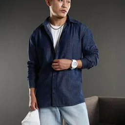 eszett Men Regular Fit Printed Spread Collar Casual Shirt-picture-17