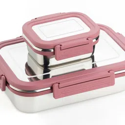 q7 brand Stainless Steel, Polypropylene Grocery Container- 1000 ml-picture-20