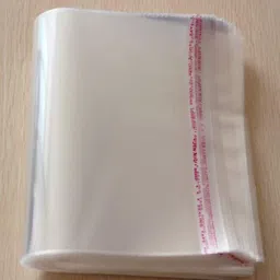 feelblue Transparent Bopp Pouches With Self Adhesive for Packing Clothes, Articles Etc Security Bag-picture-10