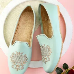 rajeraj Men's Ethnic Loafers for Wedding, Festive & Casual Wear Jutis For Men image 1
