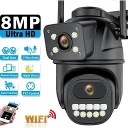 SROPX WiFi Dual Lens PTZ CCTV Camera | Smart Motion Detection & 360° View Security Camera-picture-13